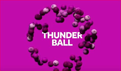 thunderball numbers for tonight|euro and thunderball results for tonight.